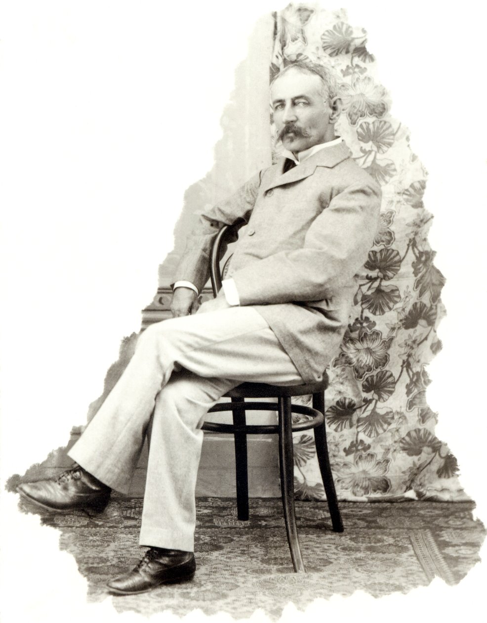 त्रिनिदाद के गवर्नर, c.1891 द्वारा अंग्रेजी फोटोग्राफर