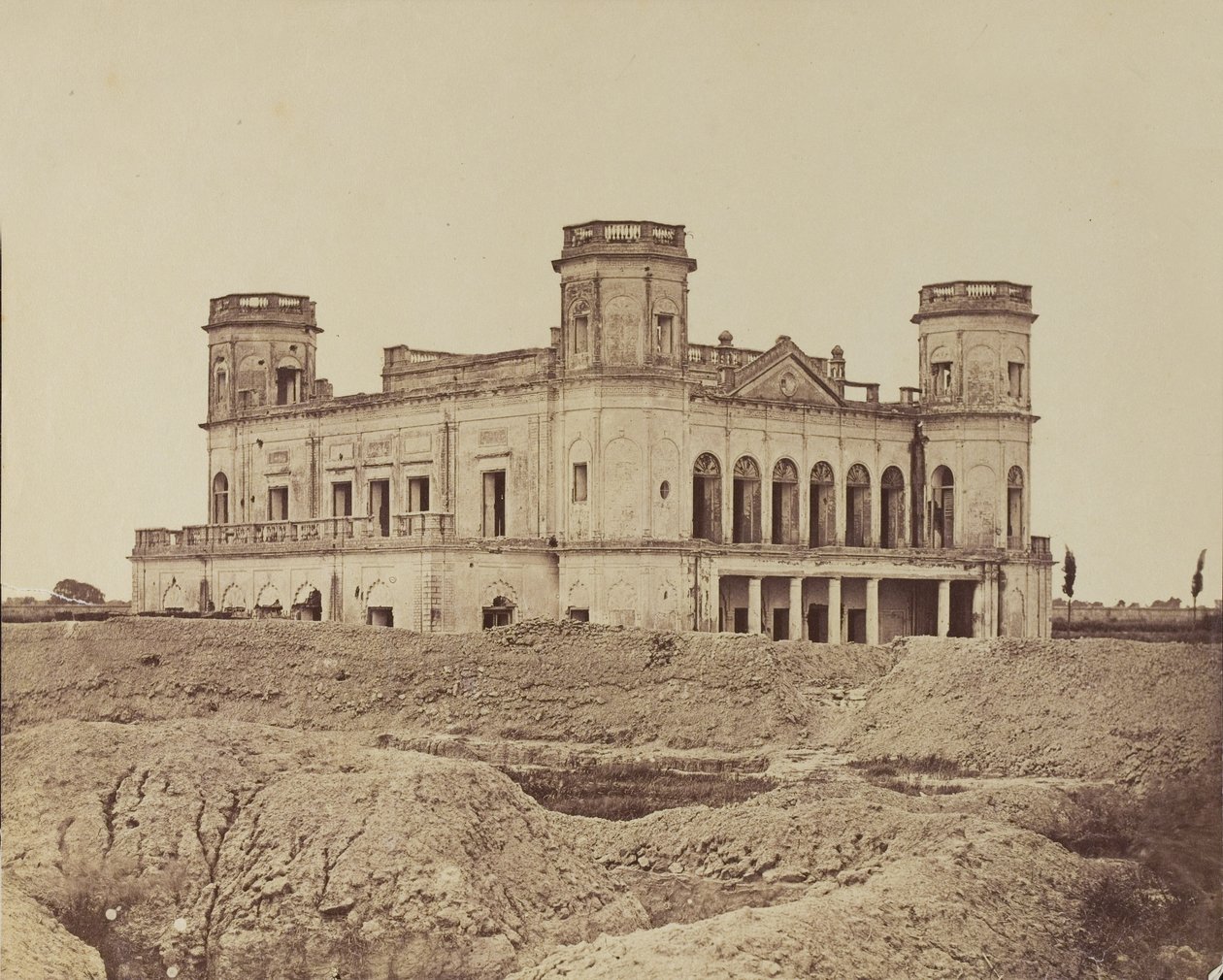भारतीय महल, c.1858 द्वारा अंग्रेजी फोटोग्राफर