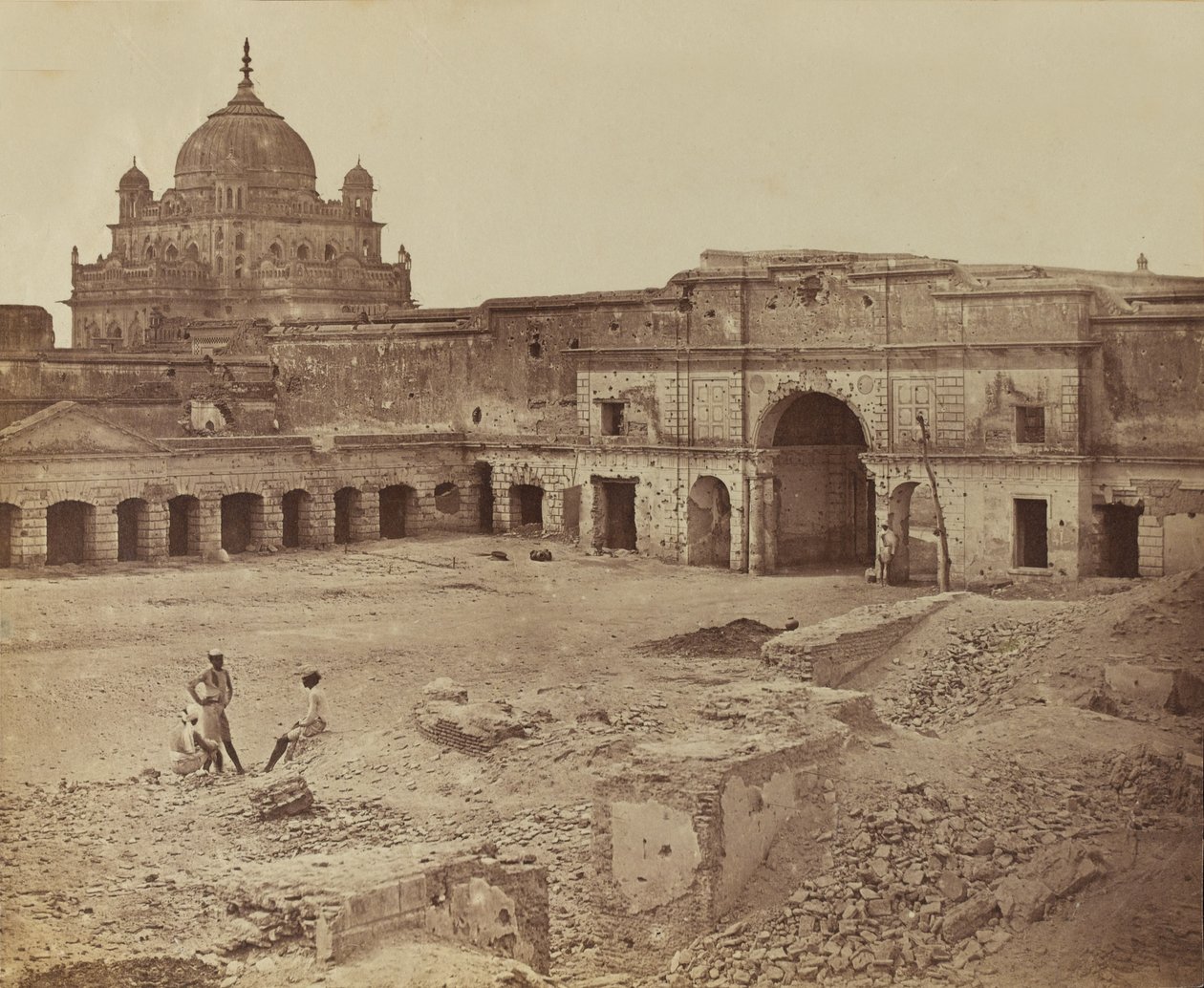 भारतीय महल, c.1858 द्वारा अंग्रेजी फोटोग्राफर