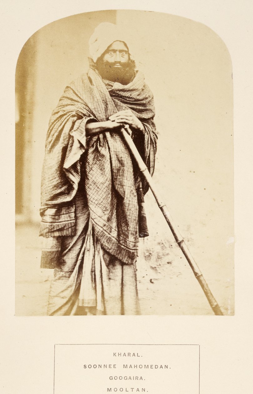 जे। फोर्ब्स वॉटसन द्वारा खरल, सोओनी महोमेदान, गूगायरा, मुल्तान, द पीपुल ऑफ इंडिया से, 1868 (एल्बम प्रिंट) द्वारा अंग्रेजी फोटोग्राफर