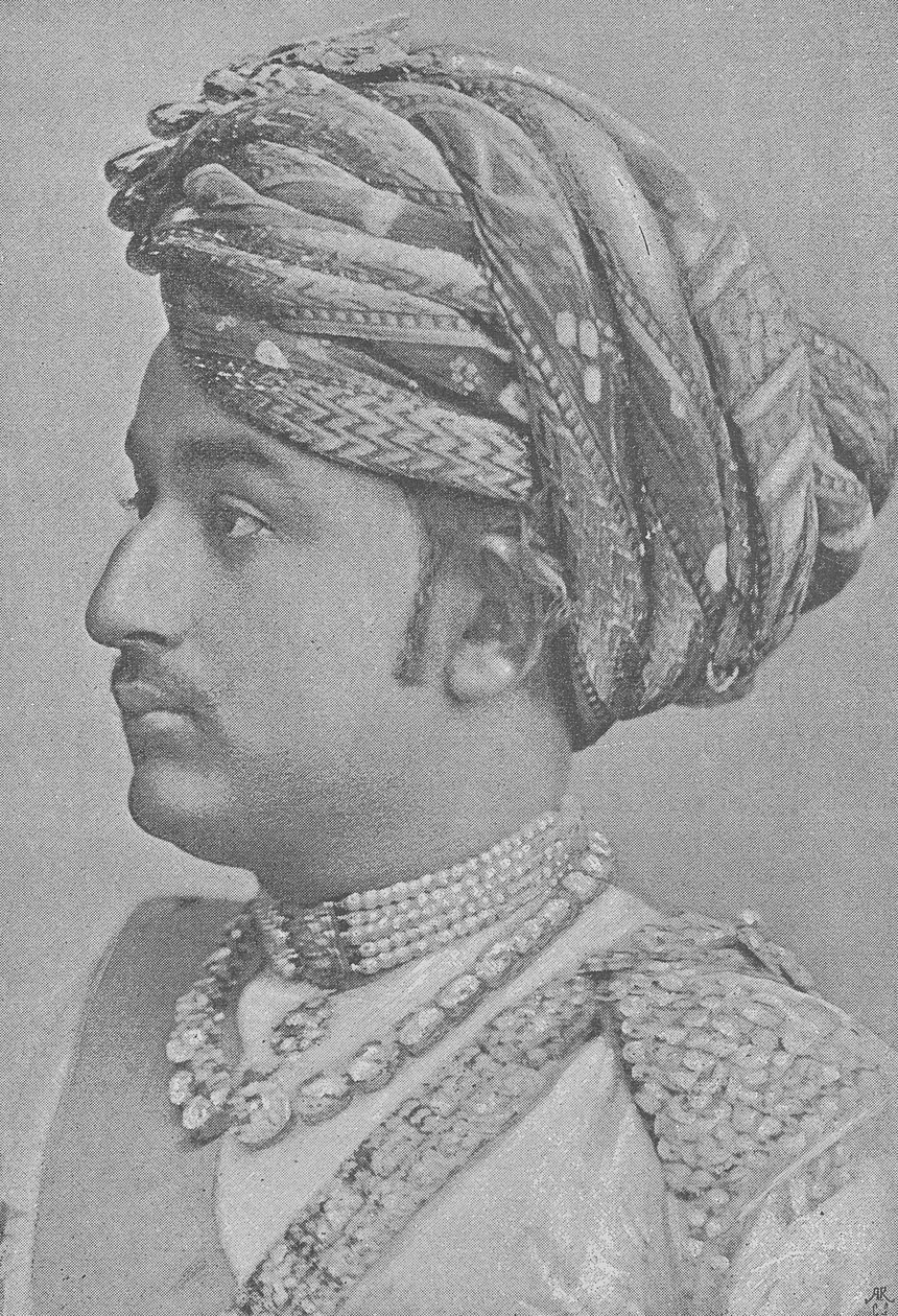 खेंगारजी तृतीय, कच्छ के महाराज द्वारा अंग्रेजी फोटोग्राफर