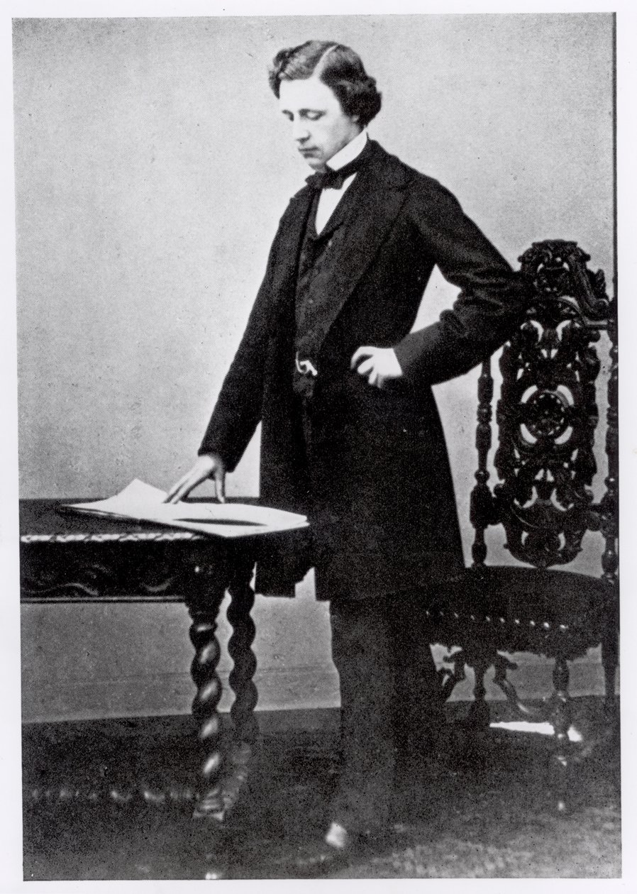 लुईस कैरोल (1832-98) की आयु 29 वर्ष थी द्वारा अंग्रेजी फोटोग्राफर