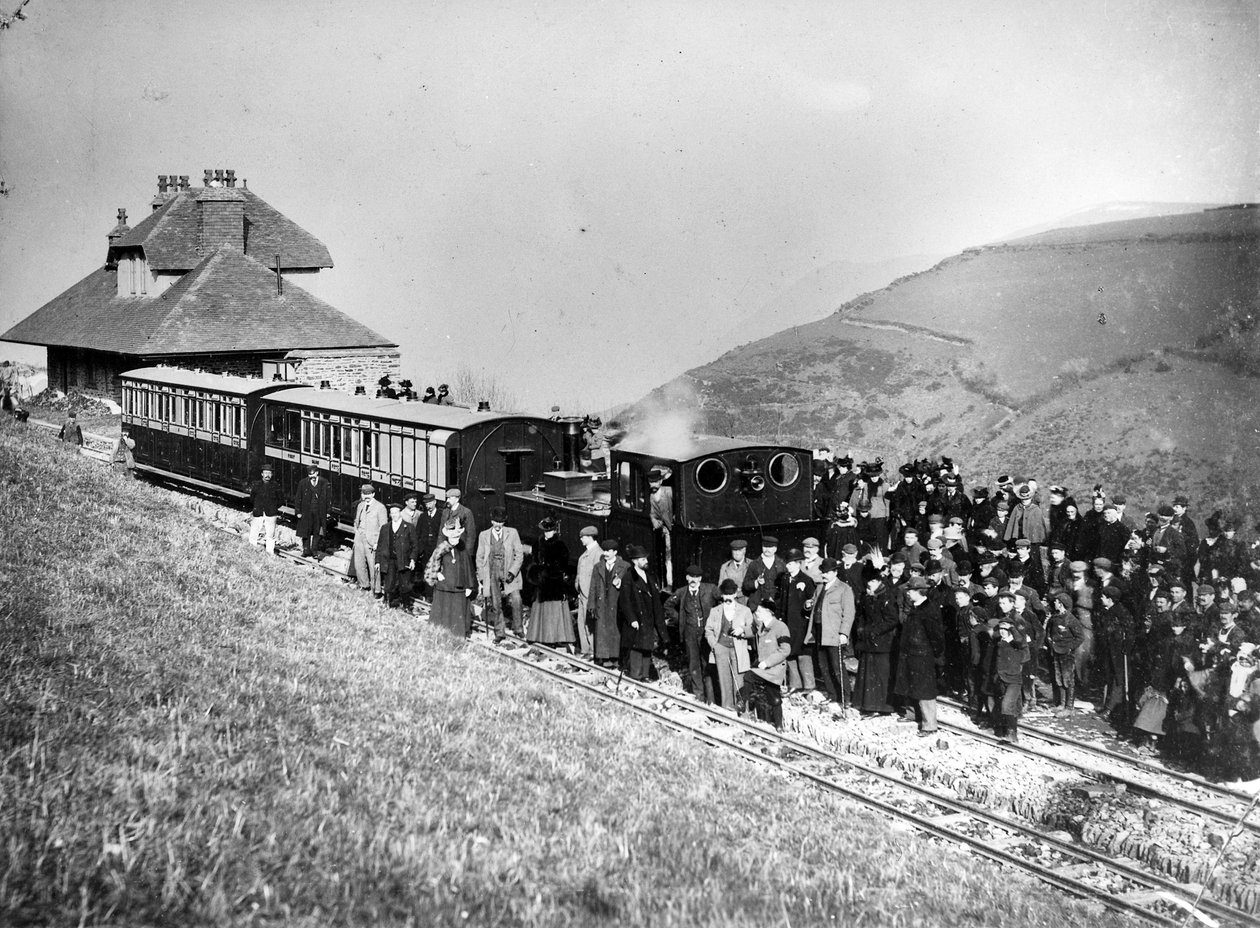 लिटन-बार्नस्टापल रेलवे, c.1898 द्वारा अंग्रेजी फोटोग्राफर