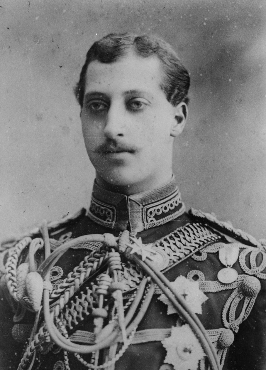 प्रिंस अल्बर्ट विक्टर, ड्यूक ऑफ क्लेरेंस और एवॉन्डेल, 1885 द्वारा अंग्रेजी फोटोग्राफर