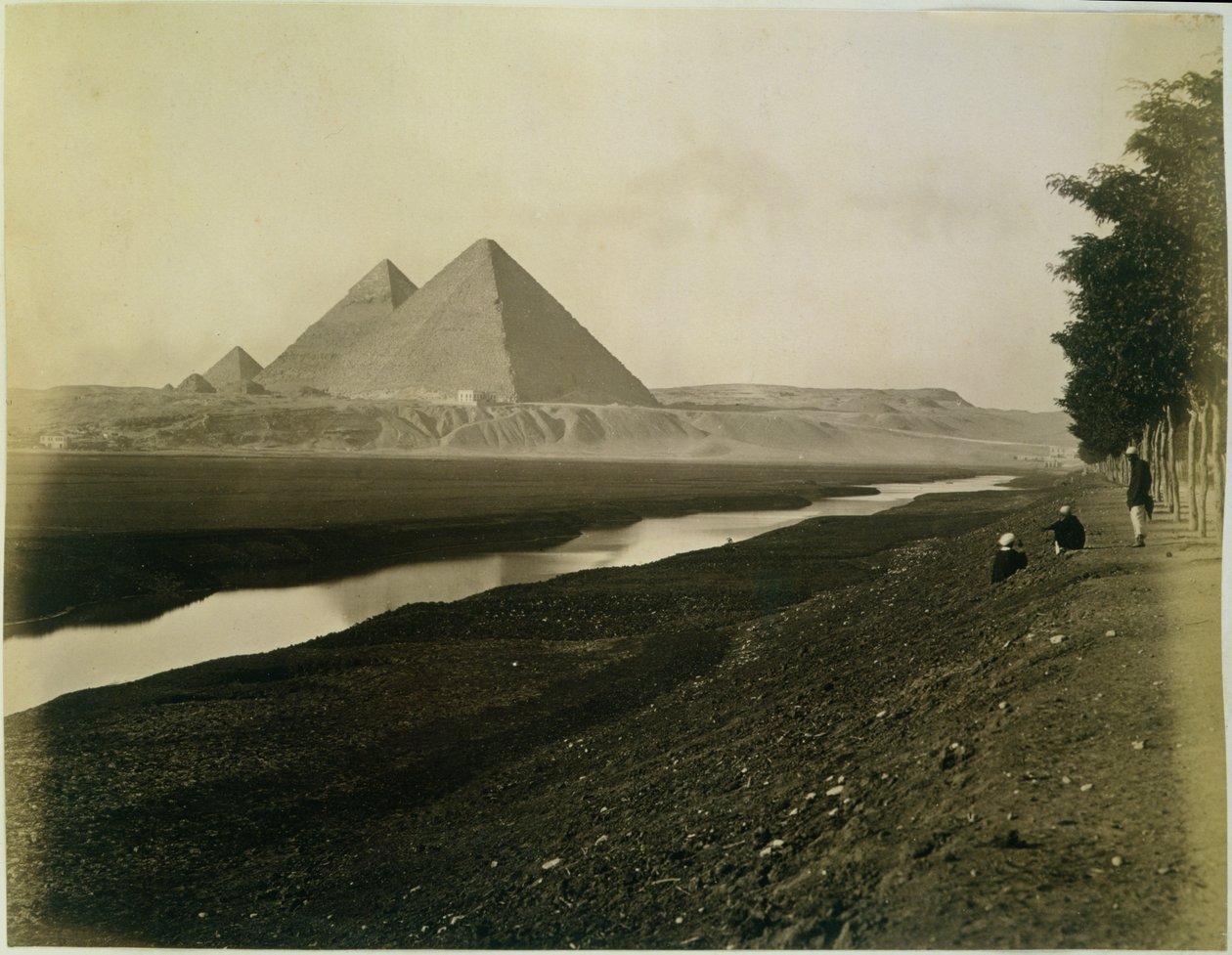 पिरामिड, c.1878 द्वारा अंग्रेजी फोटोग्राफर