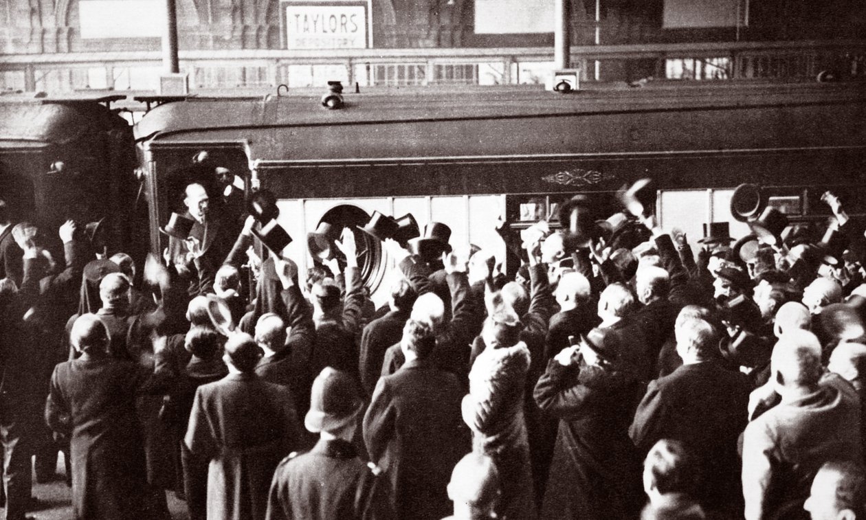 ग्रीक राजशाही की बहाली, नवंबर 1935 द्वारा अंग्रेजी फोटोग्राफर