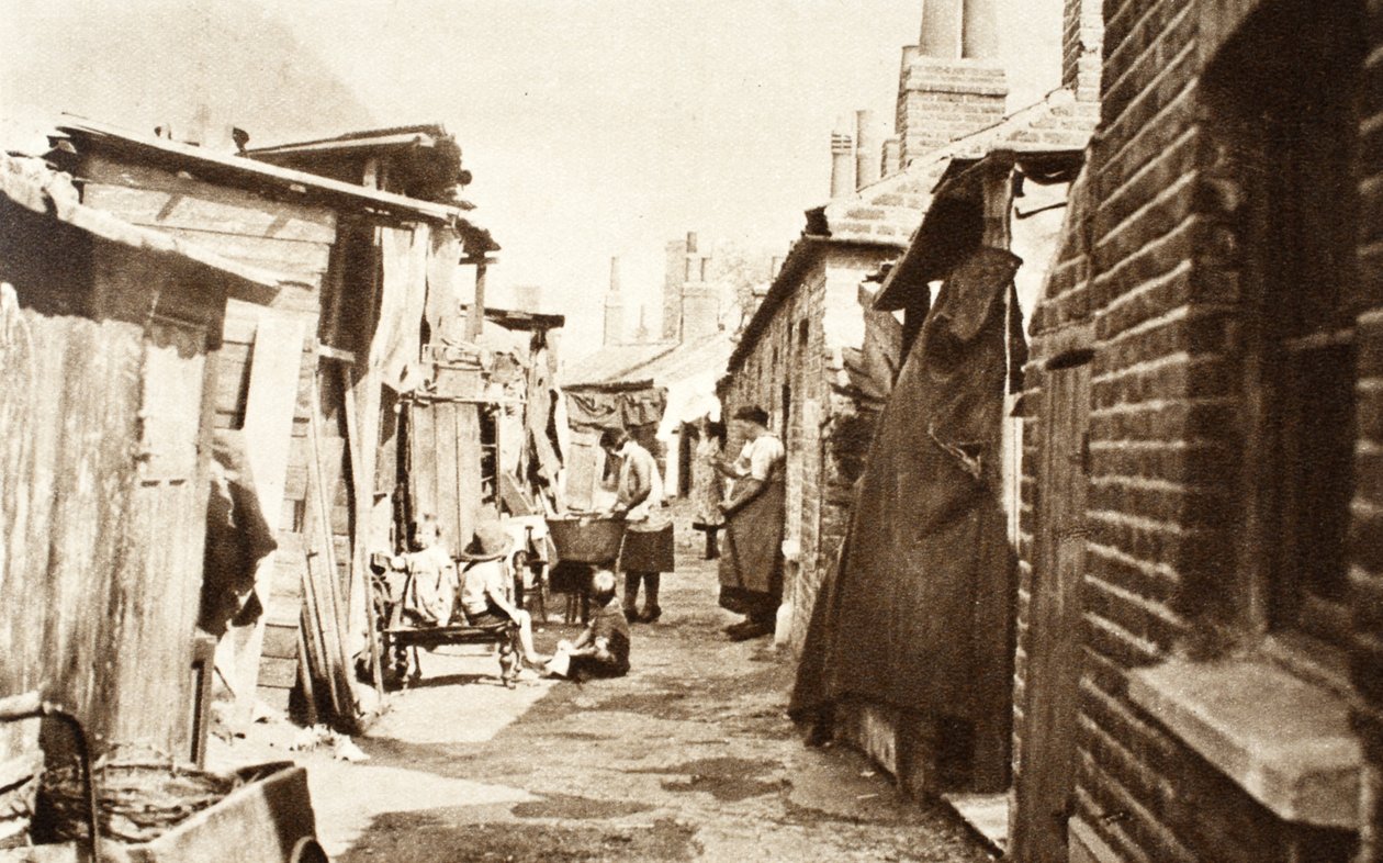 झुग्गी, 1934 द्वारा अंग्रेजी फोटोग्राफर