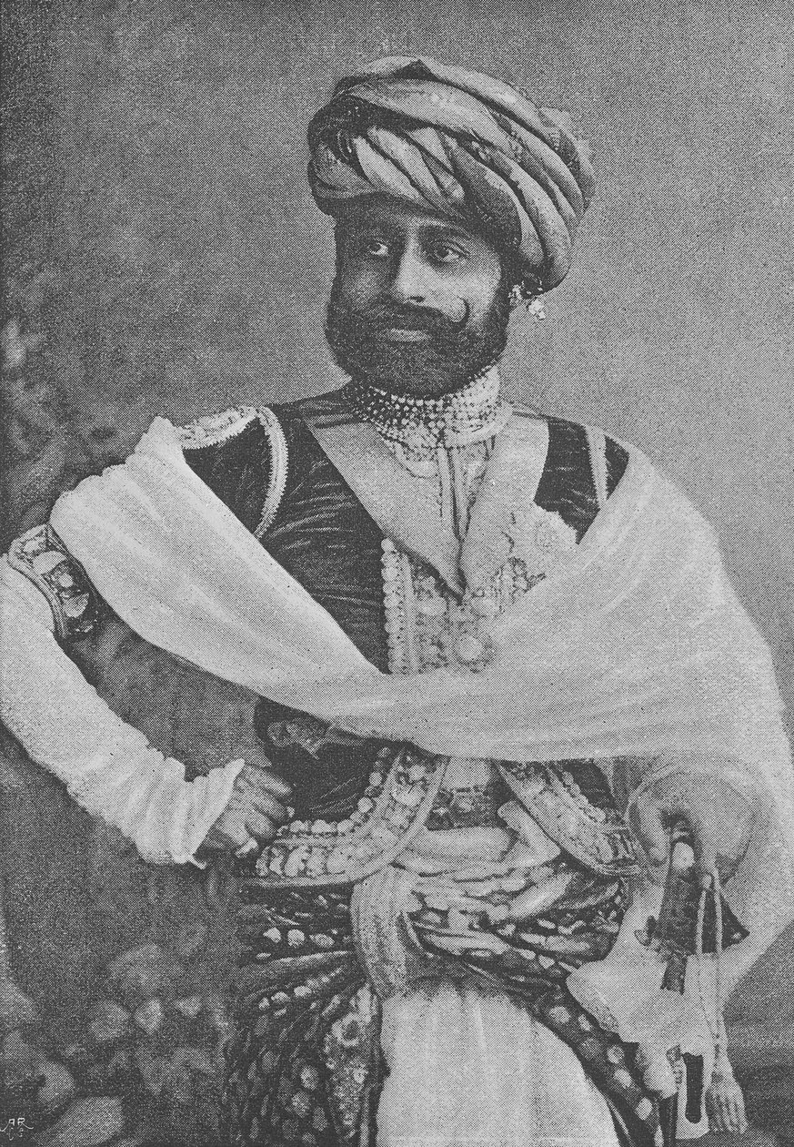 ठाकोर साहिब वाघजी II रावजी द्वारा अंग्रेजी फोटोग्राफर