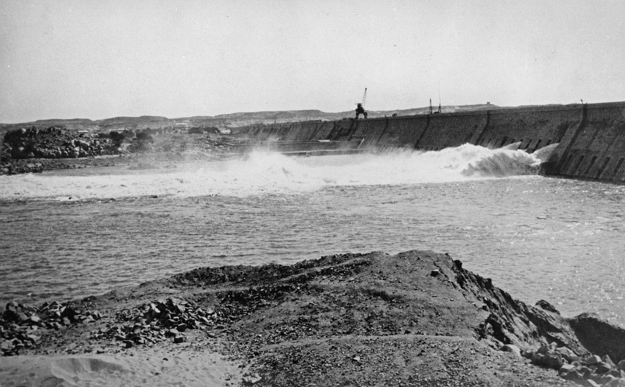 नील बांध, 1906 द्वारा अंग्रेजी फोटोग्राफर