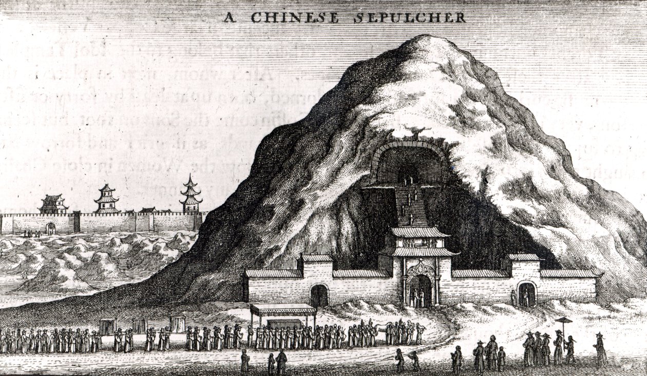 एक चीनी सेपुलकर, 1669 द्वारा अंग्रेजी स्कूल