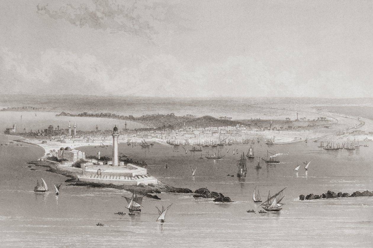 अलेक्जेंड्रिया, मिस्र, 1883 द्वारा अंग्रेजी स्कूल