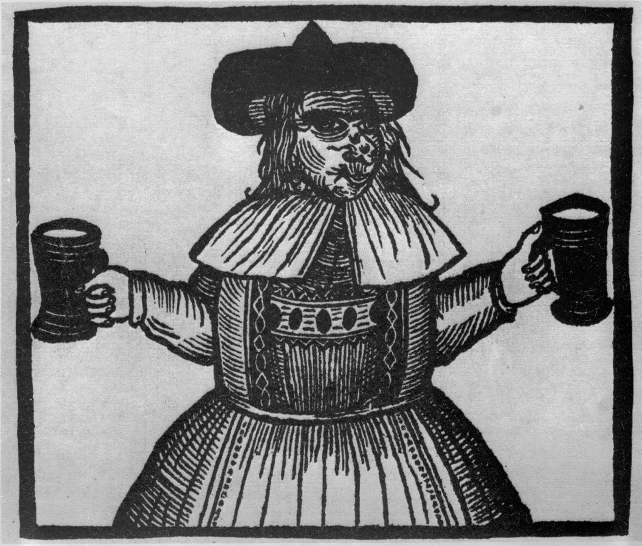Elinour Rummin, Pimlico अले के पुरवे, c.1609 द्वारा अंग्रेजी स्कूल