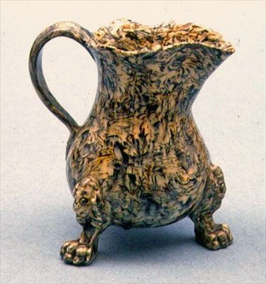 अंग्रेजी क्रीम जग, c.1750 (अगेट वेयर) द्वारा अंग्रेजी स्कूल