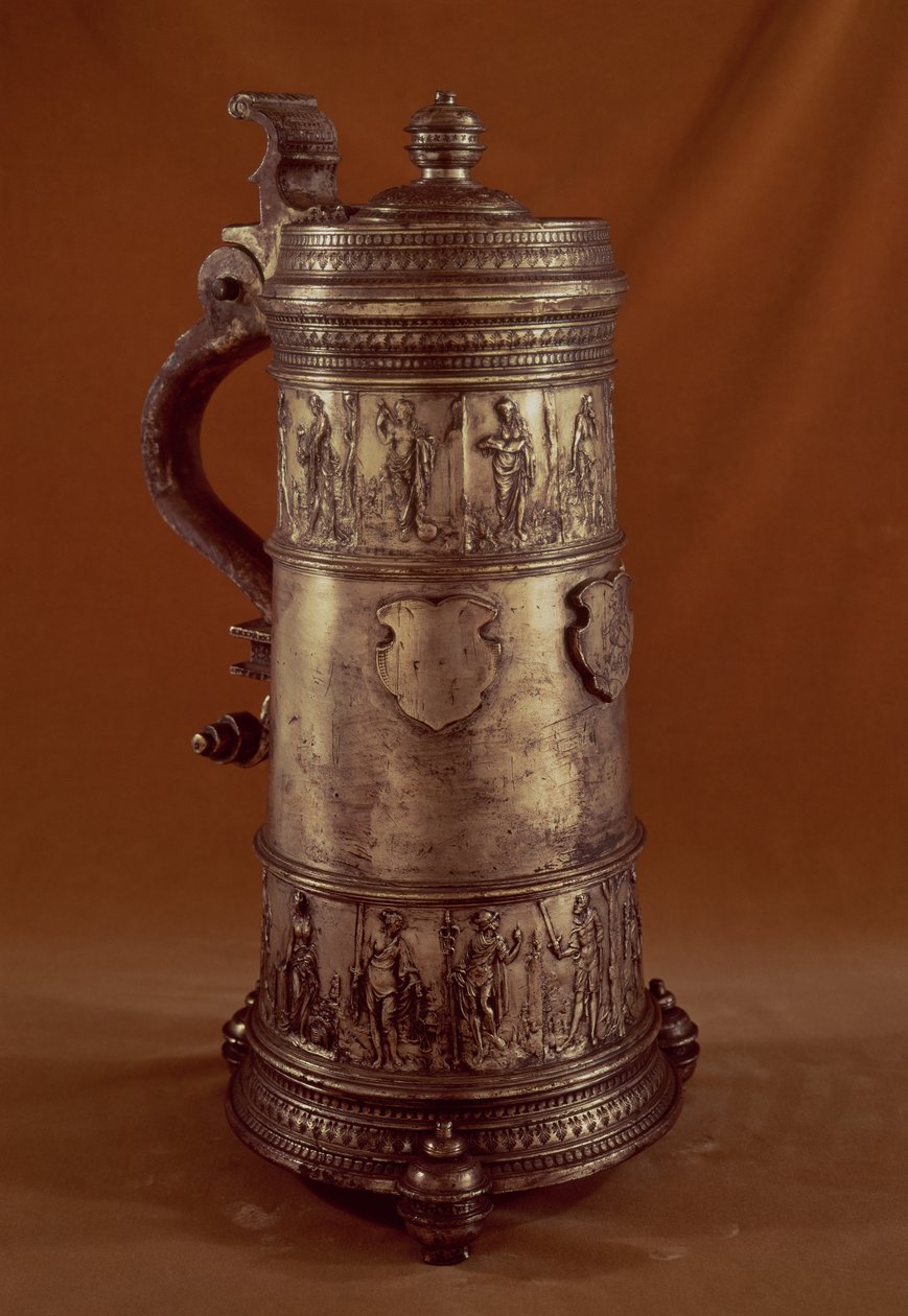 गिल्ड टैंकार्ड, चांदी का कलश, 1564 द्वारा अंग्रेजी स्कूल