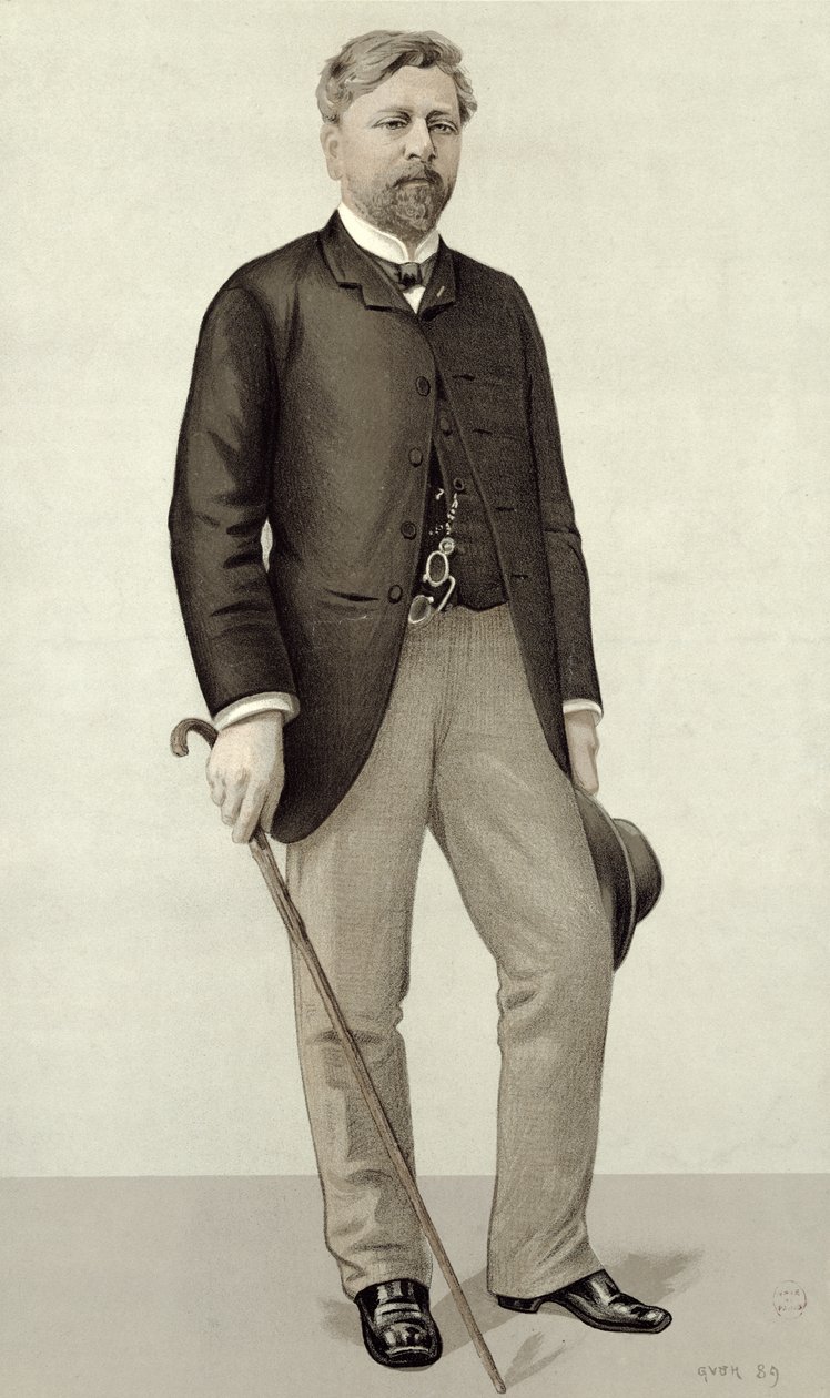 11 मई 1889 को &39;वैनिटी फेयर&39; से गुस्ताव एफिल (1832-1923) द्वारा अंग्रेजी स्कूल