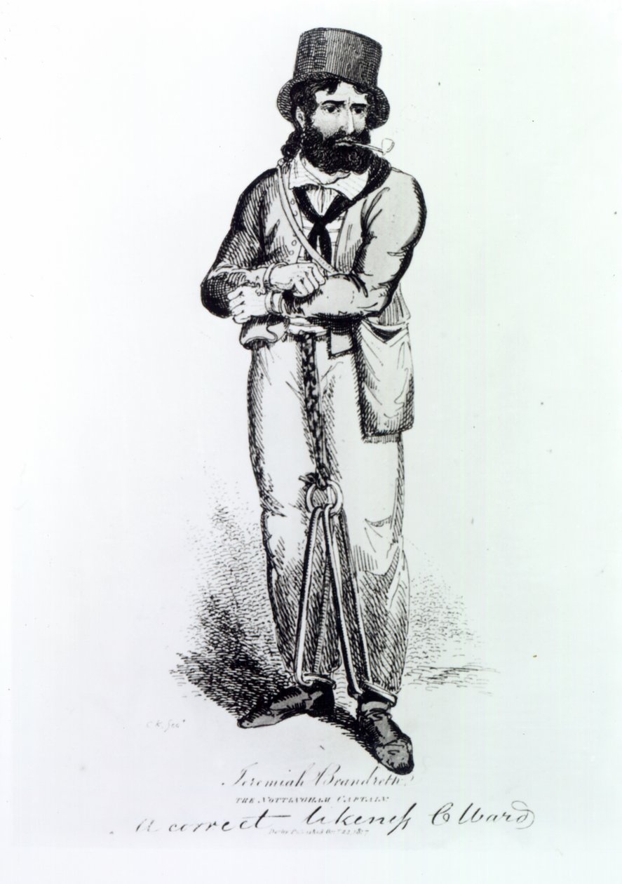 जेरेमिया ब्रैंड्रेथ, 1817 द्वारा अंग्रेजी स्कूल