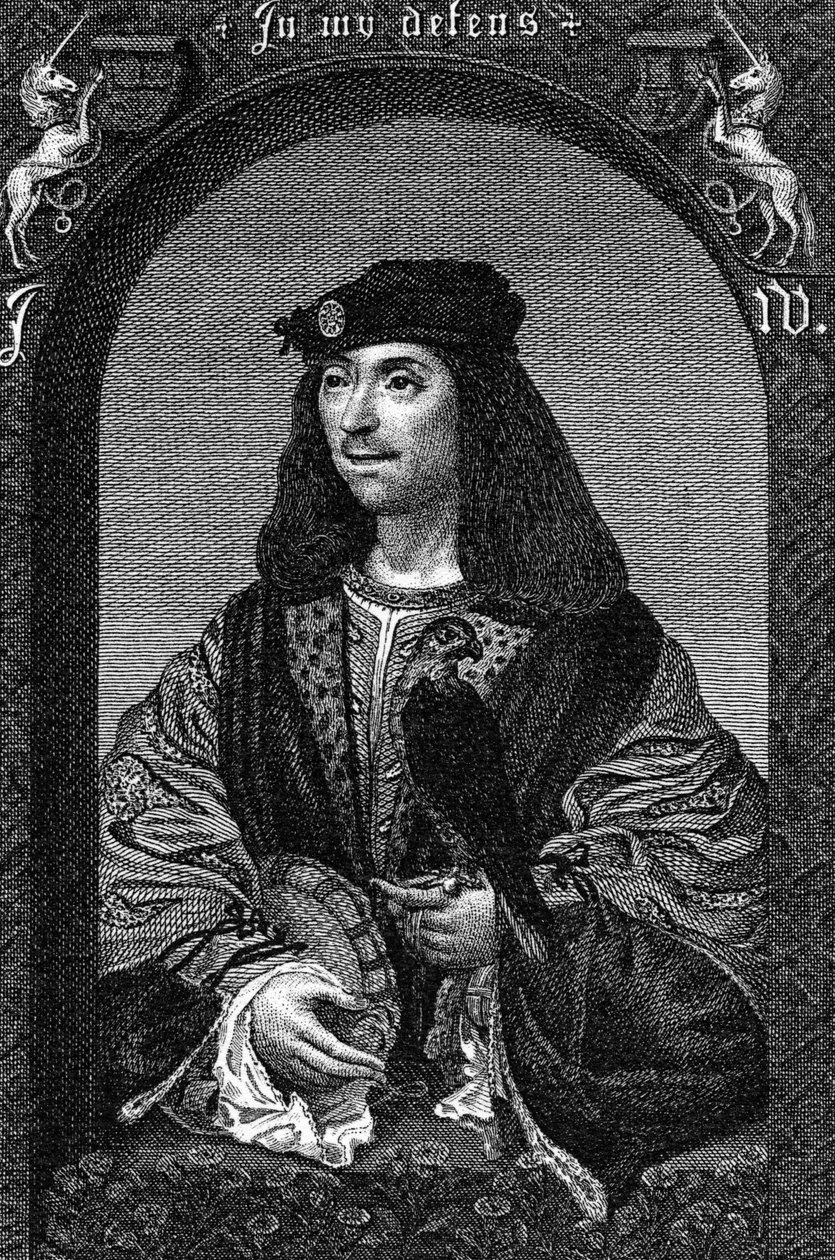 स्कॉटलैंड के राजा जेम्स IV, 1796 द्वारा अंग्रेजी स्कूल
