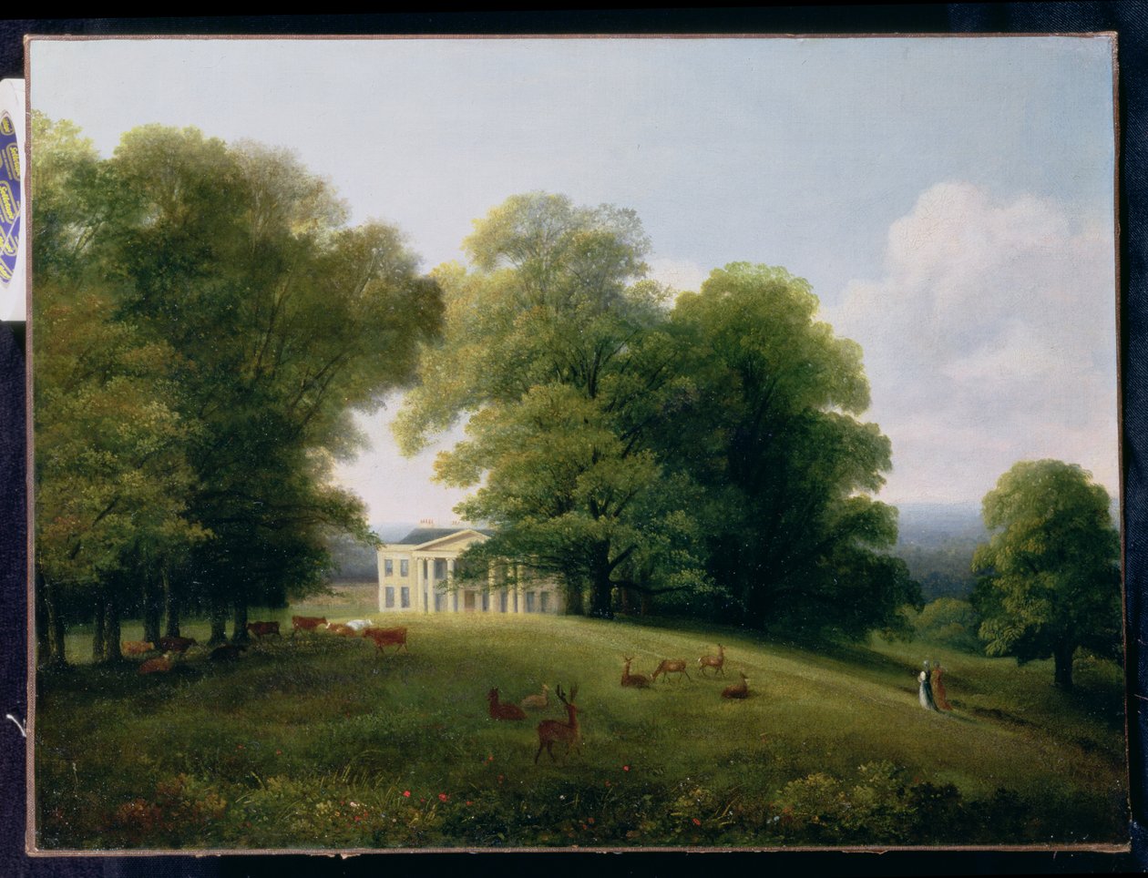 लैंडस्केप, c.1850 द्वारा अंग्रेजी स्कूल