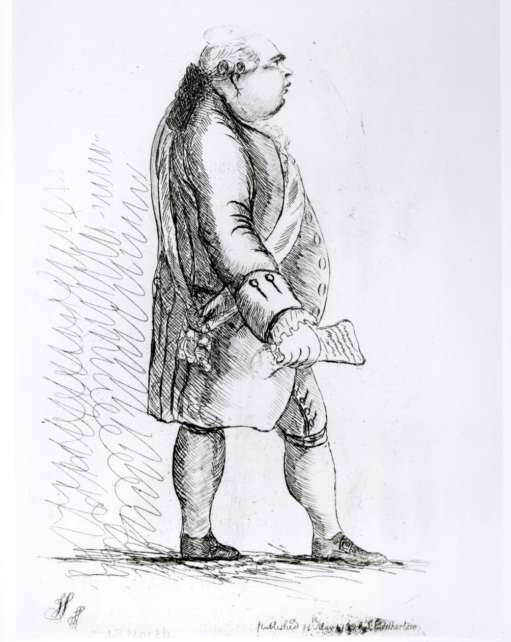 लॉर्ड नॉर्थ (1732-92) द्वारा अंग्रेजी स्कूल