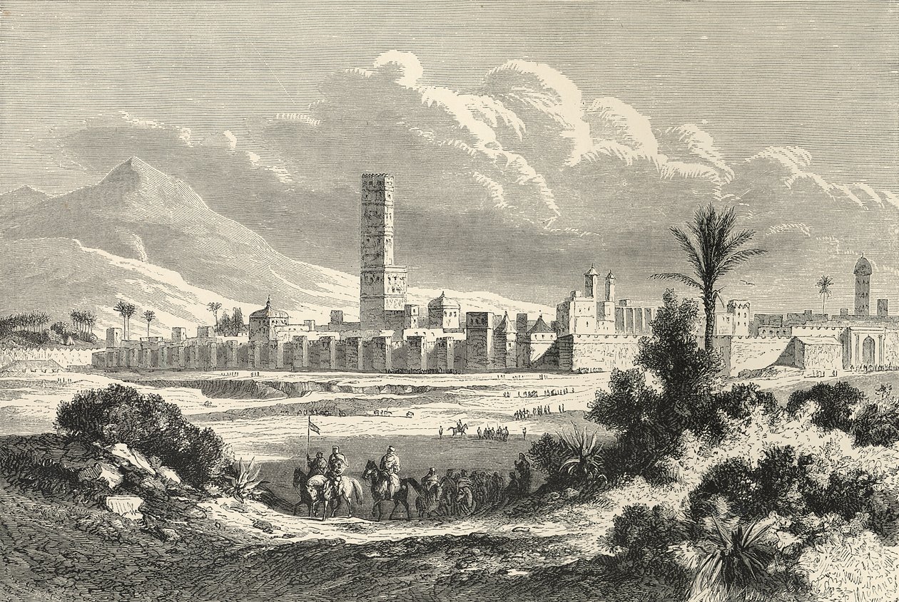 मोरक्को: अफ्रीका, 1860 के दशक द्वारा अंग्रेजी स्कूल
