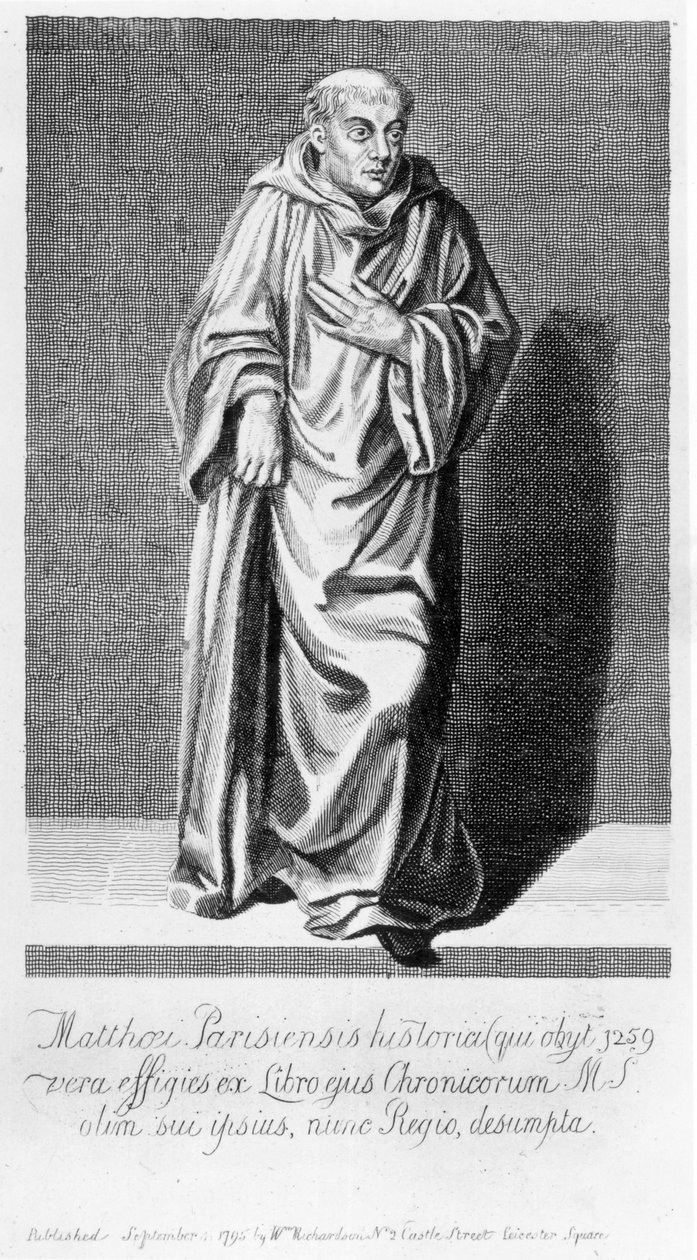 मैथ्यू पेरिस, 1795 द्वारा अंग्रेजी स्कूल