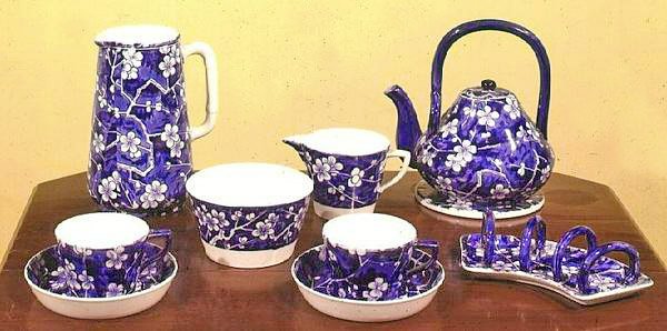Minton चाय सेवा मिलान ट्रे टॉप, 1890 (सिरेमिक) द्वारा अंग्रेजी स्कूल