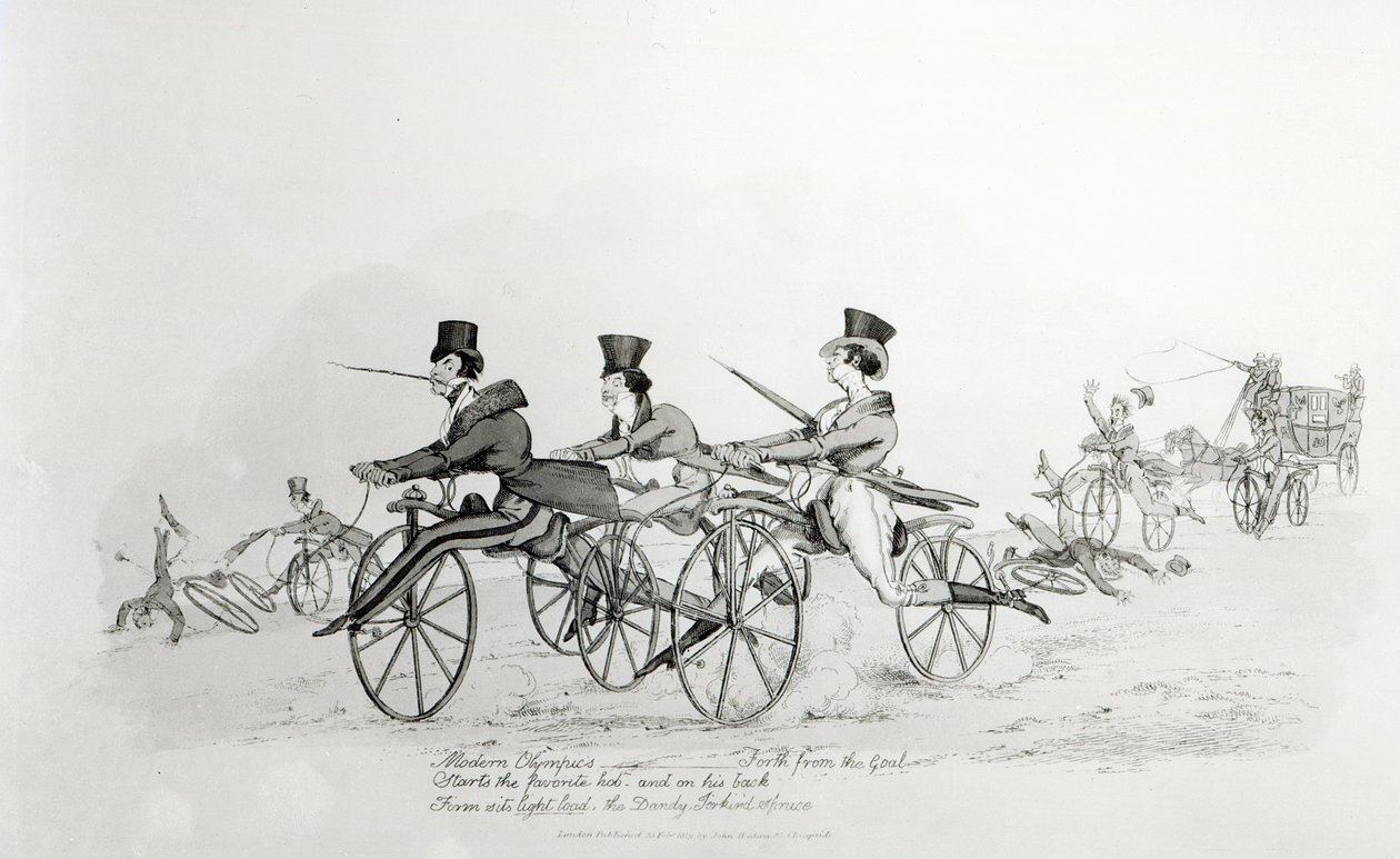 &39;आधुनिक ओलंपिक&39;, c.1820 द्वारा अंग्रेजी स्कूल