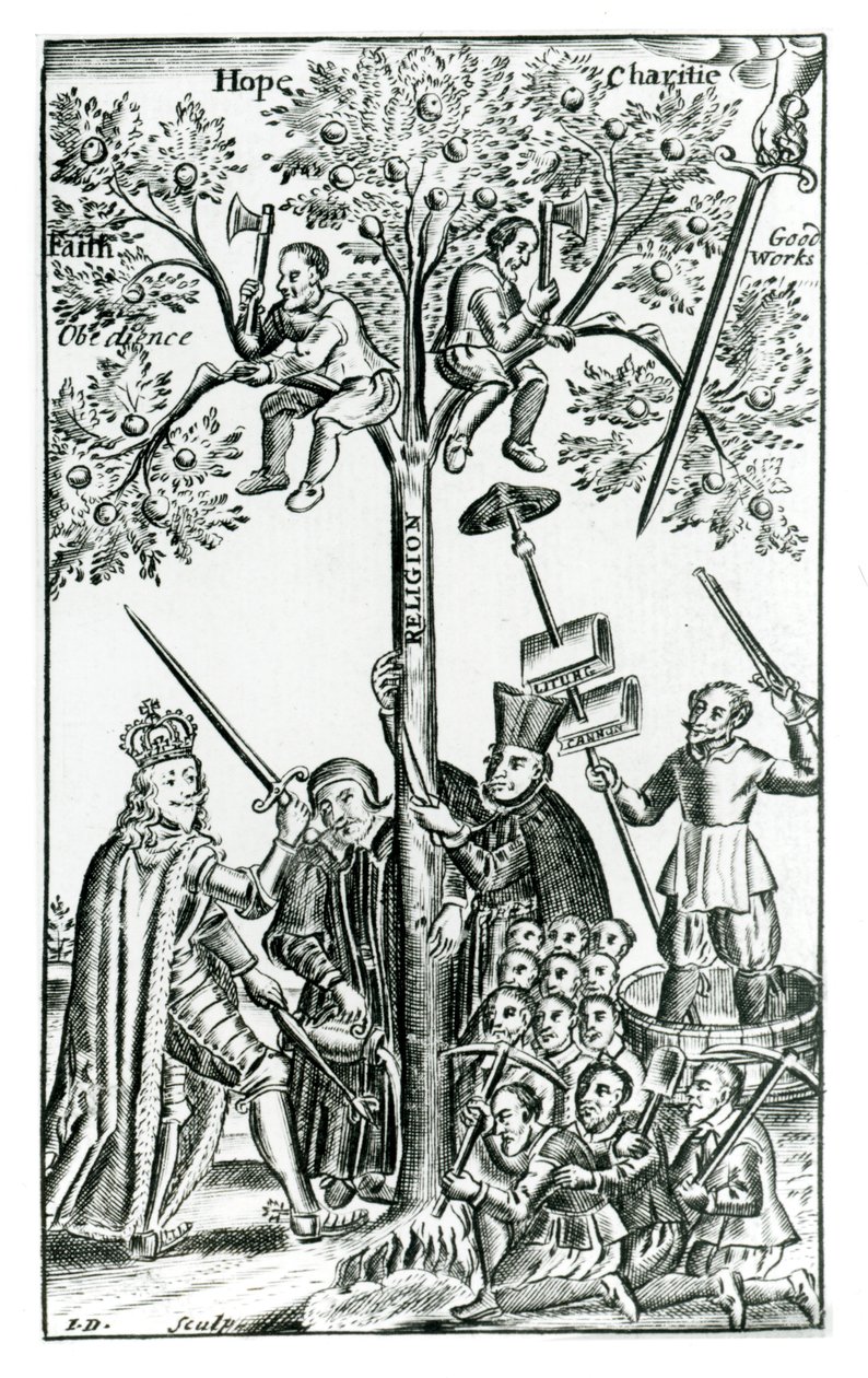 फ्रांसिस क्वार्ल्स (1592-1644) 1646 द्वारा &39;द शेफर्ड ऑरेकल&39; से दृश्य द्वारा अंग्रेजी स्कूल