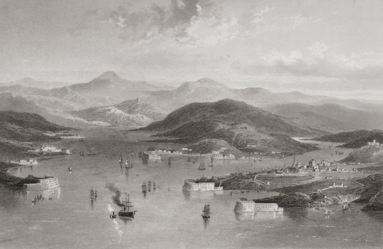 सेवस्तोपोल, यूक्रेन, 1883 द्वारा अंग्रेजी स्कूल