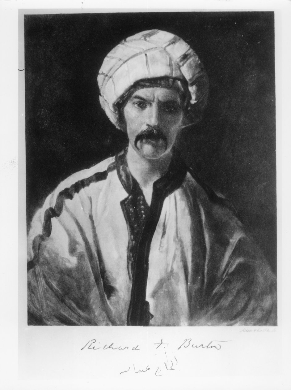 सर रिचर्ड बर्टन (1821-90) द्वारा अंग्रेजी स्कूल