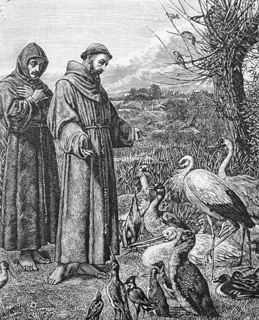 सेंट फ्रांसिस ऑफ असीसी (1182-1226) द्वारा अंग्रेजी स्कूल
