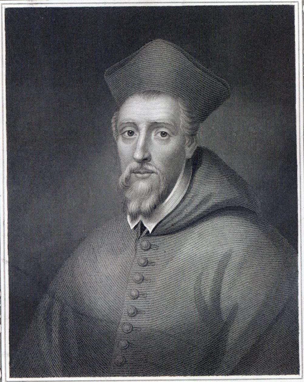 विलियम एलन (1532-94), जे.चोक्रान द्वारा उत्कीर्ण द्वारा अंग्रेजी स्कूल