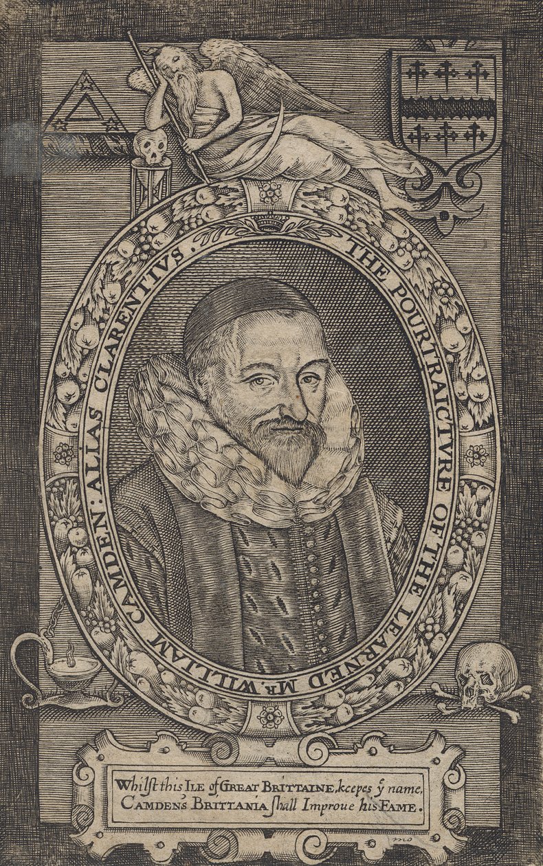 विलियम कैमडेन, c.1636 द्वारा अंग्रेजी स्कूल