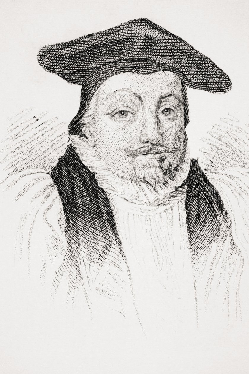 विलियम लॉड, लॉर्ड ब्रौघम द्वारा England ओल्ड इंग्लैंड वर्थ्स ’का चित्रण, c.1880 प्रकाशित द्वारा अंग्रेजी स्कूल