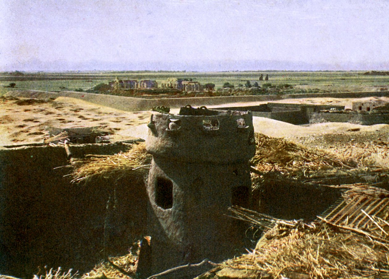 मिस्र -Thebes द्वारा अंग्रेजी फोटोग्राफर