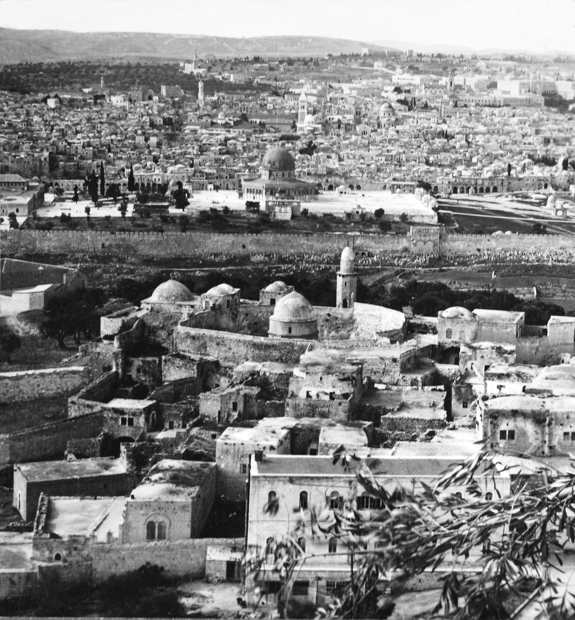 यरूशलेम, द होली सिटी, क्रूसेडर्स का लक्ष्य, 1917 में तुर्क से हमेशा के लिए बचा लिया गया द्वारा अंग्रेजी फोटोग्राफर