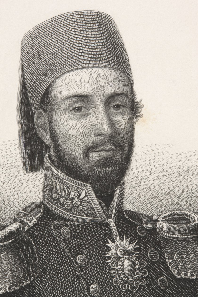 अब्दुलमेसीड I, &39;गैलरी ऑफ हिस्टोरिकल पोर्ट्रेट्स&39; से, c.1880 में प्रकाशित हुआ द्वारा अंग्रेजी स्कूल