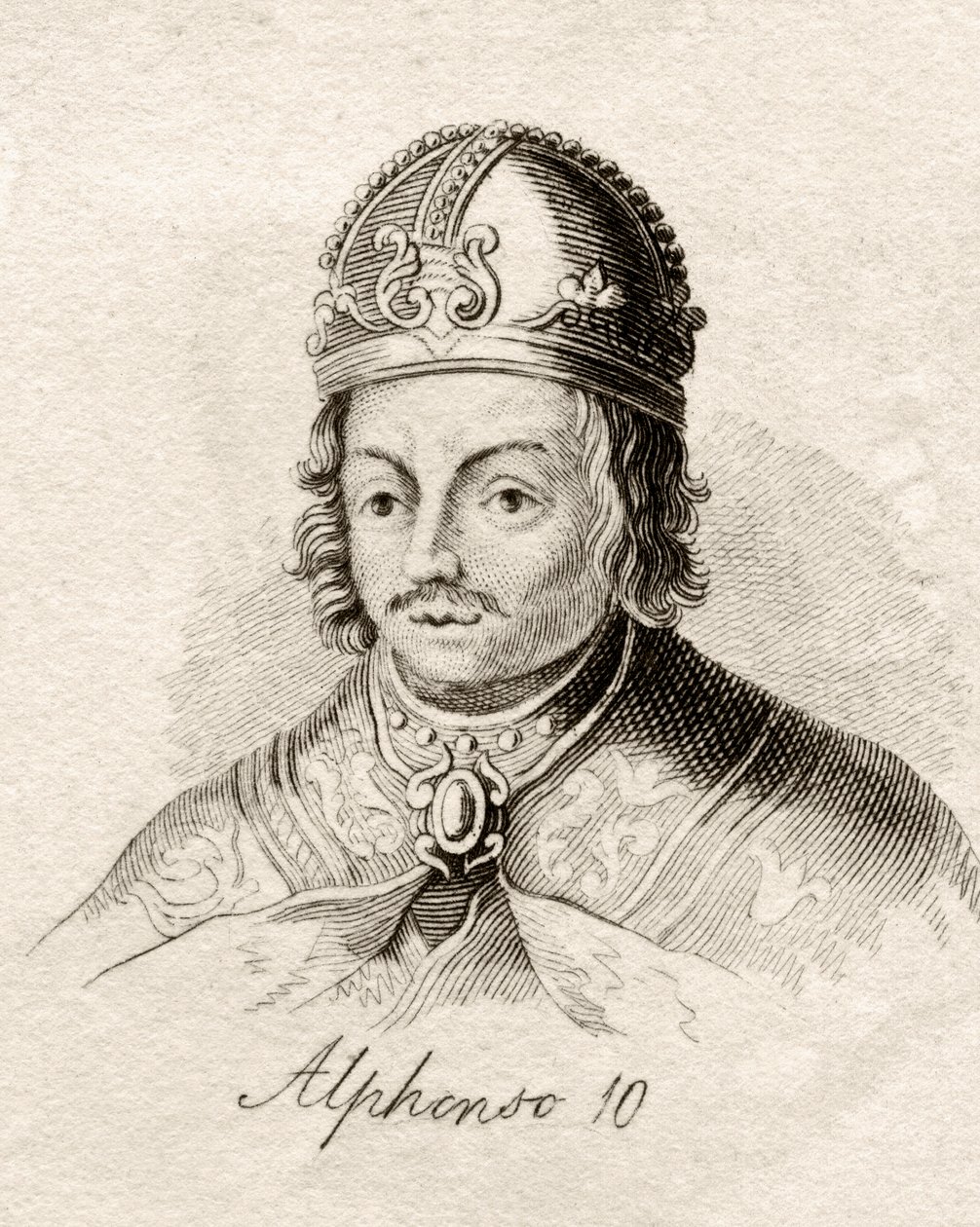 &39;क्रैब्स हिस्टोरिकल डिक्शनरी&39; से कास्टाइल के अल्फोंसो एक्स ने 1825 प्रकाशित किया द्वारा अंग्रेजी स्कूल