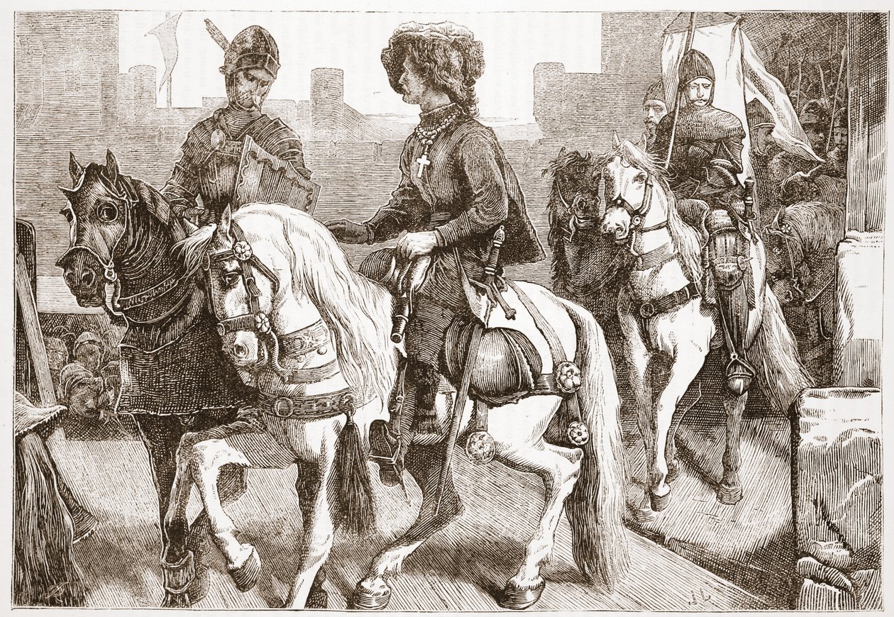 बेसेल में हुसिट डेप्युटी का आगमन, जेम्स एइटकेन वायली (1808-1890), पब द्वारा प्रोटेस्टेंटवाद के इतिहास से चित्रण 1878 द्वारा अंग्रेजी स्कूल