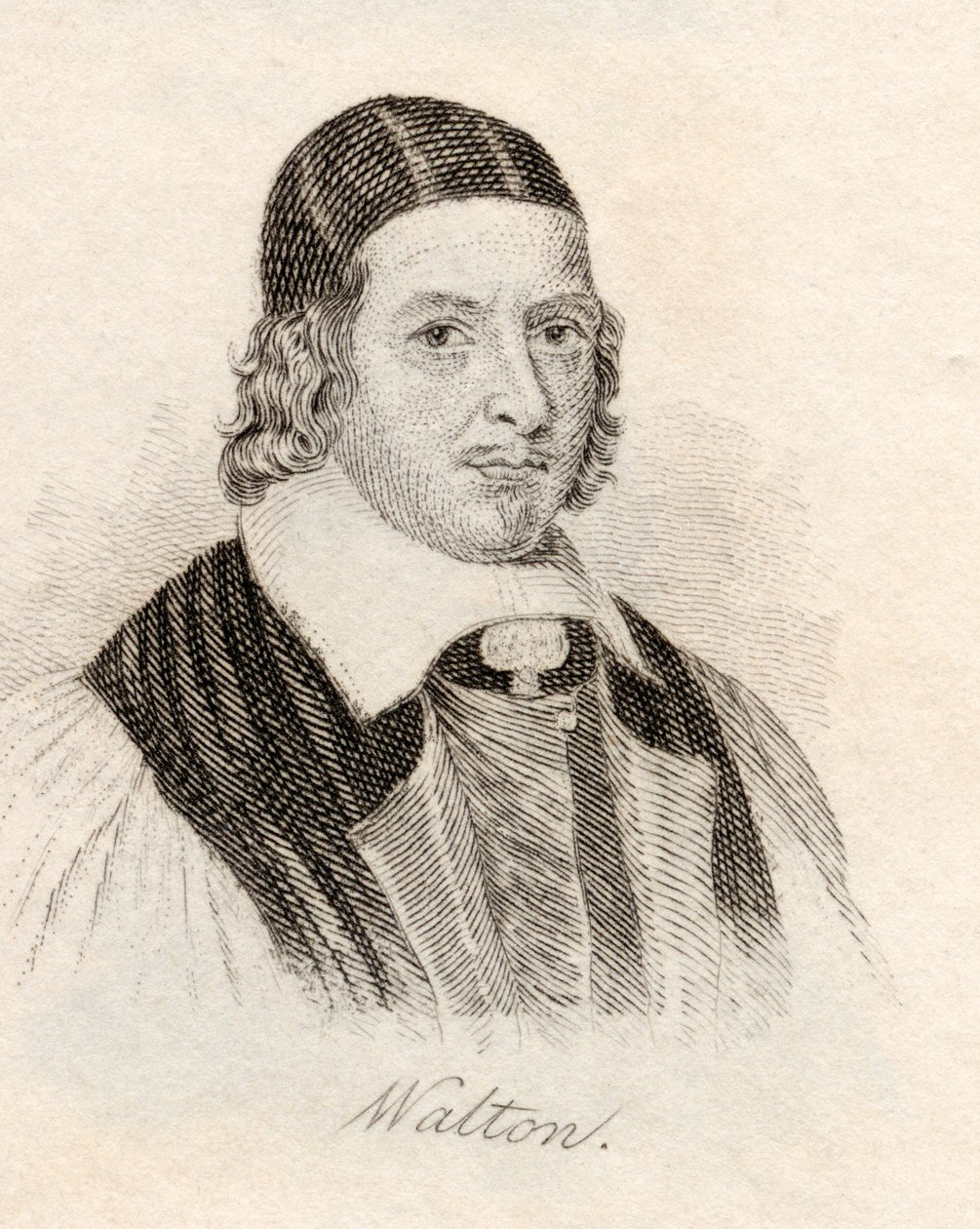 ब्रायन वाल्टन, &39;क्रैब्स हिस्टोरिकल डिक्शनरी&39; से, 1825 में प्रकाशित हुआ द्वारा अंग्रेजी स्कूल