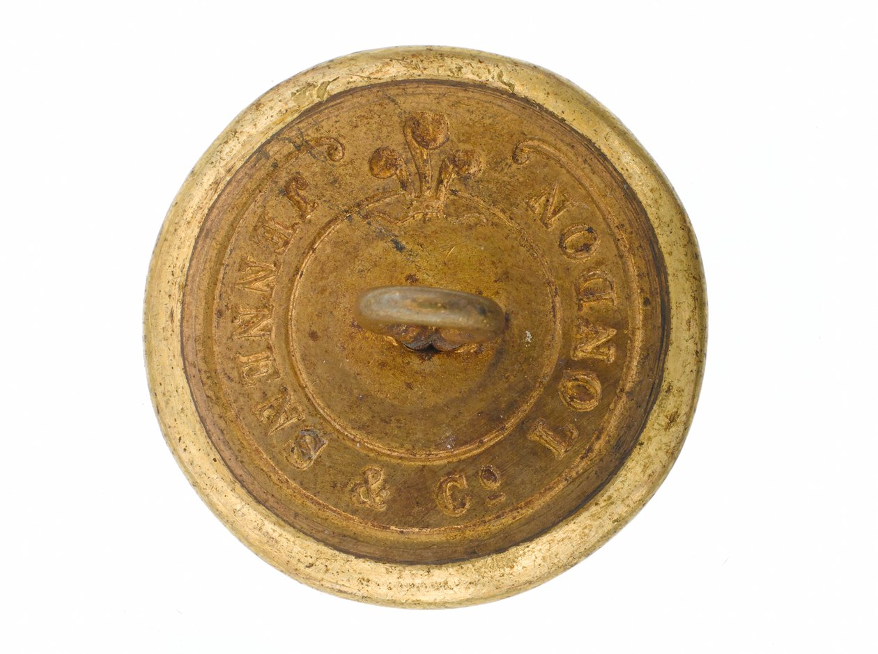 बटन, बंगाल स्टाफ कोर, 1876-1891 द्वारा अंग्रेजी स्कूल