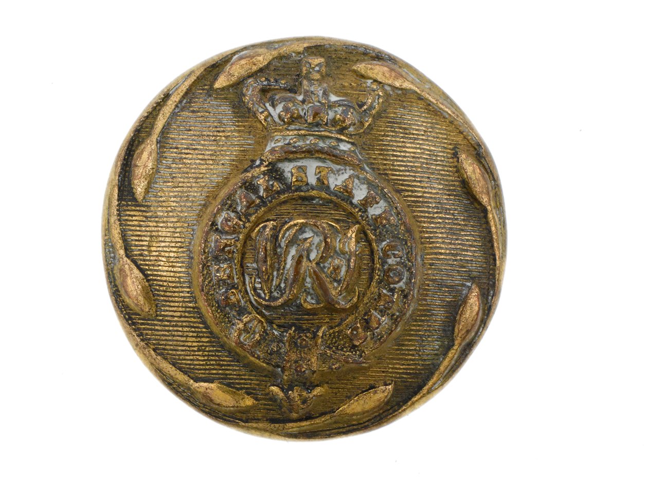 बटन, बंगाल स्टाफ कोर, 1876-1891 द्वारा अंग्रेजी स्कूल