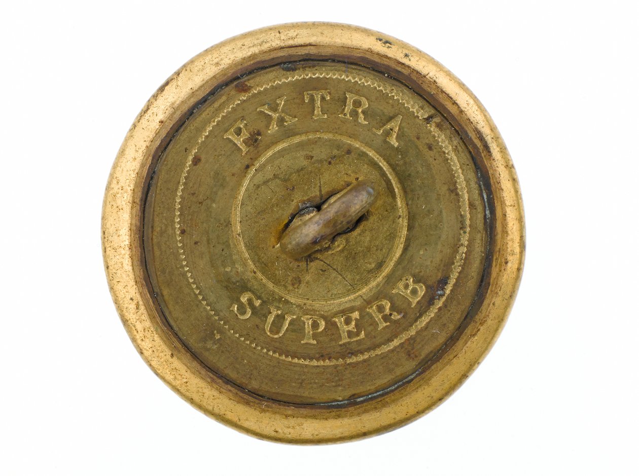 बटन, मद्रास स्टाफ कोर, 1861-1876 द्वारा अंग्रेजी स्कूल