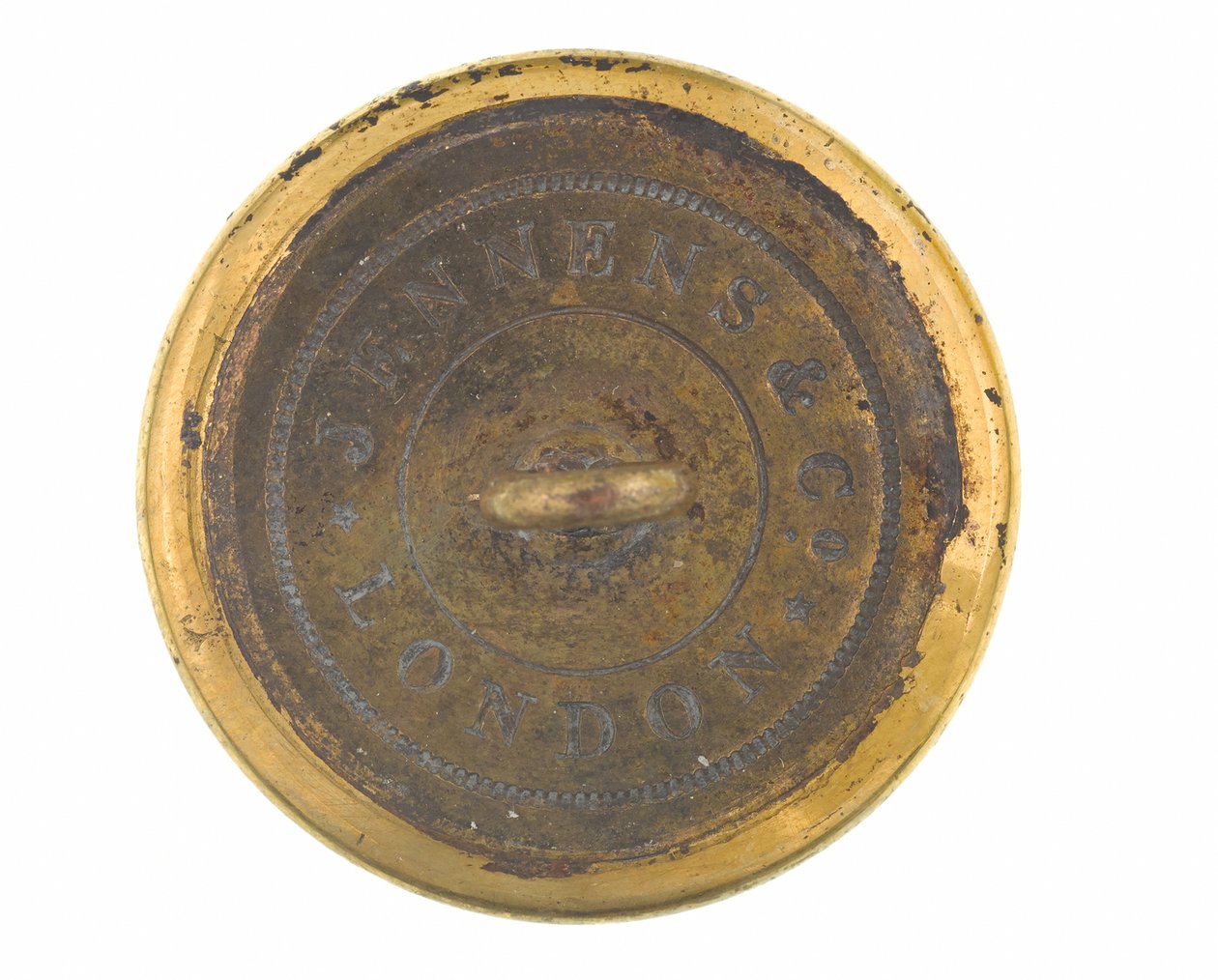 बटन, अधिकारी, 5 वीं बंगाल यूरोपीय रेजिमेंट, 1858-1860 द्वारा अंग्रेजी स्कूल