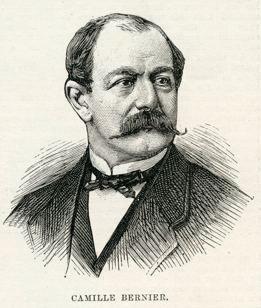 केमिली बर्नियर (1823-1902) 'इलस्ट्रेटेड लंदन न्यूज' से, मई 1884 (उत्कीर्णन) द्वारा अंग्रेजी स्कूल