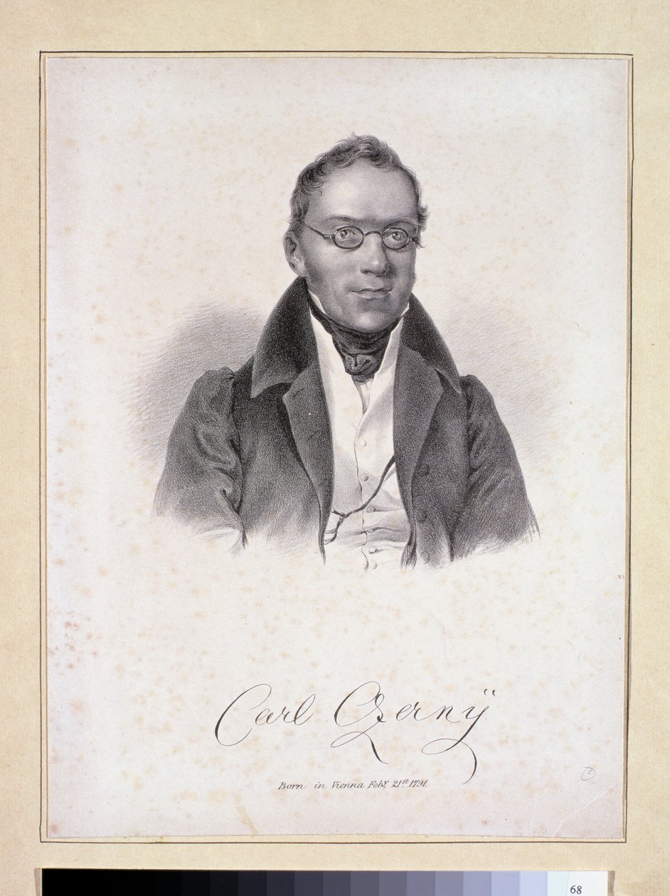 कार्ल कर्ज़नी (1791-1857) द्वारा अंग्रेजी स्कूल