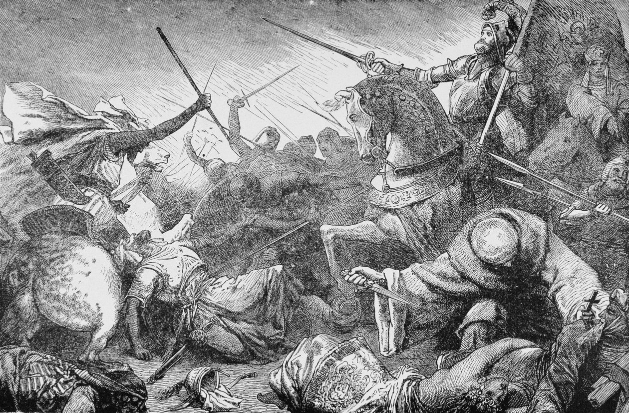 वार्ड, लॉक एंड को, लंदन द्वारा प्रकाशित एमिले डे बोनेनचोज़ द्वारा द हिस्ट्री ऑफ़ द हिस्ट्री ऑफ़ द सराक्स के साथ संघर्ष द्वारा अंग्रेजी स्कूल