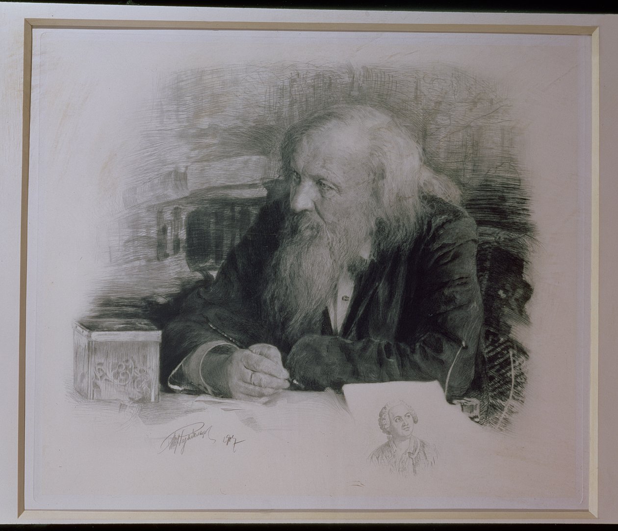 दिमित्री इवानोविच मेंडेलीव (1834-1907) द्वारा अंग्रेजी स्कूल