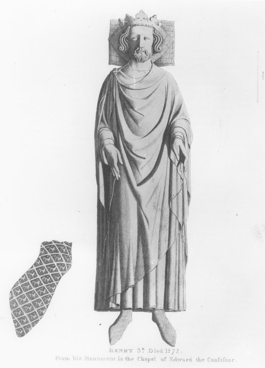 किंग ऑफ हेनरी III (1207-72) का प्रयास एडवर्ड द कन्फैसर के चैपल में उनके स्मारक से हुआ द्वारा अंग्रेजी स्कूल