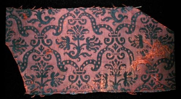 रेशम की फर्निशिंग, c.1600 (रेशम) द्वारा अंग्रेजी स्कूल